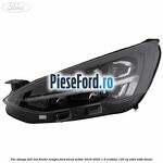Far stanga full LED finitie neagra Ford Focus Active 2019-2023 1.5 EcoBlue 120 cp