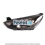 Far stanga halogen finitie neagra Ford Focus 2019-2023 1.5 EcoBlue 95 cp