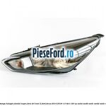 Far stanga halogen fundal negru fara DRL level 2 Ford Focus 2014-2018 1.5 TDCi 120 cp