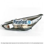 Far stanga halogen fundal negru fara DRL level 2 Ford Focus 2014-2018 1.6 Ti 105 cp