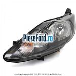 Far stanga negru Ford Fiesta 2008-2012 1.4 TDCi 68 cp