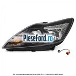 Far Xenon stanga negru Ford Focus 2008-2011 1.8 TDCi 115 cp