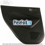 Fata usa spate stanga charcoal black Ford Fiesta 2013-2017 1.0 65 cp