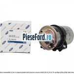 Filtru combustibil 2 tevi cu suport plastic Ford Tourneo Connect 2002-2014 1.8 Di 75 cp BHPA, P7PA, P7PB, R2PA diesel