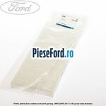 Filtru polen fara carbon activ Ford Galaxy 1995-2000 2.0 i 116 cp NSE, ZVSA benzina