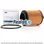 Filtru ulei model racitor Purflux dupa an 11/2010 Ford Ka 2009-2016 1.3 TDCi 75 cp