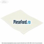 Folie adeziva dreptunghiulara panou caroserie bord Ford Escort 1995-1998 1.8 16V 115 cp