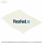 Folie adeziva dreptunghiulara panou caroserie bord Ford Fiesta 2013-2017 1.6 ST 182 cp