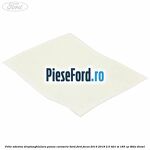 Folie adeziva dreptunghiulara panou caroserie bord Ford Focus 2014-2018 2.0 TDCi ST 185 cp