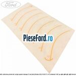 Folie adeziva protectie aripa spate stanga 3 usi Ford Fiesta 2013-2017 1.0 EcoBoost 100 cp