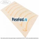 Folie adeziva protectie aripa spate stanga 3 usi Ford Fiesta 2013-2017 1.25 82 cp