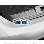Folie protectie bara spate transparenta Ford Fiesta 2013-2017 1.6 Ti 105 cp