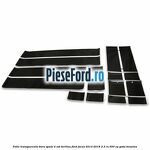 Folie transparenta bara spate 4 usi berlina Ford Focus 2014-2018 2.3 RS 350 cp
