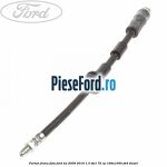 Furtun frana fata Ford Ka 2009-2016 1.3 TDCi 75 cp 169A1000, FD4 diesel