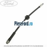 Furtun frana spate disc 405 mm Ford Focus C-Max 2003-2007 1.6 Ti 115 cp HXDA, SIDA benzina