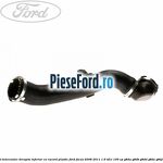 Furtun intercooler dreapta inferior cu racord plastic Ford Focus 2008-2011 1.6 TDCi 109 cp