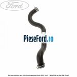Furtun radiator apa inferior, stanga Ford Fiesta 2002-2005 1.4 TDCi 68 cp