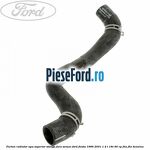 Furtun radiator apa superior, stanga fara senzor Ford Fiesta 1996-2001 1.4 i 16V 90 cp