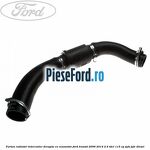 Furtun radiator intercooler dreapta cu rezonator Ford Transit 2006-2014 2.4 TDCi 115 cp