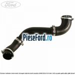 Furtun radiator intercooler dreapta inferior Ford Mondeo 2008-2014 2.0 TDCi 140 cp QXBA, QXBB, UFBA, UFBB diesel