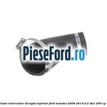 Furtun radiator intercooler dreapta inferior Ford Mondeo 2008-2014 2.2 TDCi 200 cp