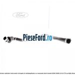 Furtun radiator intercooler dreapta la turbosuflanta cu rezonator Ford Transit 2000-2006 2.0 DI 75 cp D3FA diesel