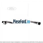 Furtun radiator intercooler dreapta la turbosuflanta cu rezonator Ford Transit 2000-2006 2.0 DI 86 cp
