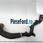 Furtun radiator intercooler stanga Ford Fiesta 2013-2017 1.6 ST 182 cp JTJA, JTJB benzina