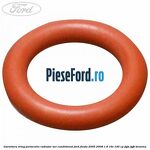 Garnitura, oring portocaliu radiator aer conditionat Ford Fiesta 2005-2008 1.6 16V 100 cp FYJA, FYJB benzina
