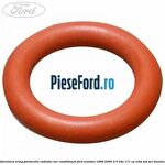 Garnitura, oring portocaliu radiator aer conditionat Ford Mondeo 1996-2000 2.5 24V 171 cp LCBD, SEB, SEC benzina