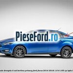 Geam custode spate dreapta, 4 usi berlina, Privacy Ford Focus 2014-2018 1.6 Ti 105 cp