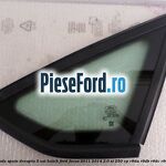 Geam custode spate dreapta, 5 usi Hatch Ford Focus 2011-2014 2.0 ST 250 cp