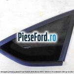 Geam custode spate dreapta Privacy Glass, 5 usi Hatch Ford Focus 2011-2014 1.0 EcoBoost 125 cp
