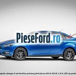 Geam custode spate stanga, 4 usi berlina, Privacy Ford Focus 2014-2018 1.6 Ti 125 cp