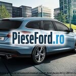 Geam custode spate stanga, cu sistem DAB, Privacy Glass, cu ornament cromat, combi Ford Focus 2011-2014 1.0 EcoBoost 125 cp