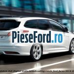 Geam custode spate stanga, Privacy Glass, cu sistem DAB (digital audio broadcasting), combi Ford Focus 2014-2018 1.5 EcoBoost 150 cp