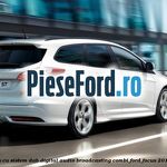 Geam custode spate stanga, Privacy Glass, cu sistem DAB (digital audio broadcasting), combi Ford Focus 2014-2018 1.6 Ti 125 cp