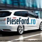Geam custode spate stanga, Privacy Glass, cu sistem DAB (digital audio broadcasting), combi Ford Focus 2014-2018 2.3 RS 350 cp