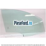 Geam lateral fata dreapta auto 5 usi Ford Fiesta 2017-2023 1.0 EcoBoost 85 cp