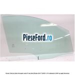Geam lateral fata dreapta auto 5 usi Ford Fiesta 2017-2023 1.5 EcoBoost ST 200 cp