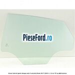 Geam lateral spate stanga auto 5 usi Ford Fiesta 2017-2023 1.1 Ti-VCT 75 cp