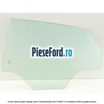 Geam lateral spate stanga auto 5 usi Ford Fiesta 2017-2023 1.5 EcoBoost ST 200 cp