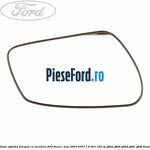 Geam oglinda dreapta cu incalzire Ford Focus C-Max 2003-2007 1.6 TDCi 109 cp
