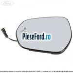Geam oglinda stanga cu incalzire si BLIS Ford Fiesta 2017-2023 1.0 EcoBoost 101 cp
