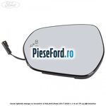 Geam oglinda stanga cu incalzire si BLIS Ford Fiesta 2017-2023 1.1 Ti-VCT 75 cp