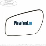 Geam oglinda stanga cu incalzire si rabatare Ford Focus 2004-2007 1.6 TDCi 109 cp