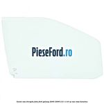 Geam usa dreapta fata Ford Galaxy 2000-2006 2.0 i 116 cp