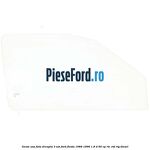 Geam usa fata dreapta (3 Usi) Ford Fiesta 1989-1996 1.8 D 60 cp RTC, RTD, RTG diesel
