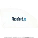 Geam usa fata dreapta (3 Usi) Ford Fiesta 1996-2001 1.3 i 50 cp