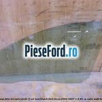 Geam usa fata dreapta verde, 3 usi hatchback Ford Focus 2004-2007 1.4 80 cp